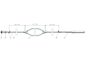 AT-Assembly 890, tubing with needle 2.0 for filling machine 