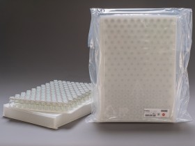 AT-Tray with 200 x 6 mL empty AT-Closed Vial®, sterilized, for filling machine